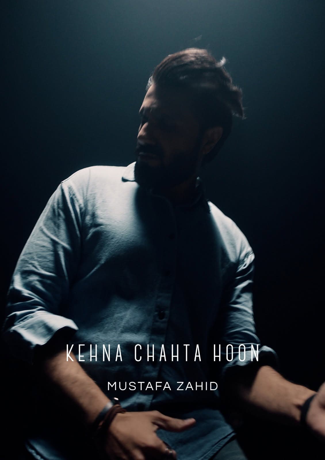 Mustafa Zahid in recording studio - Professional Pakistani singer and songwriter available for booking