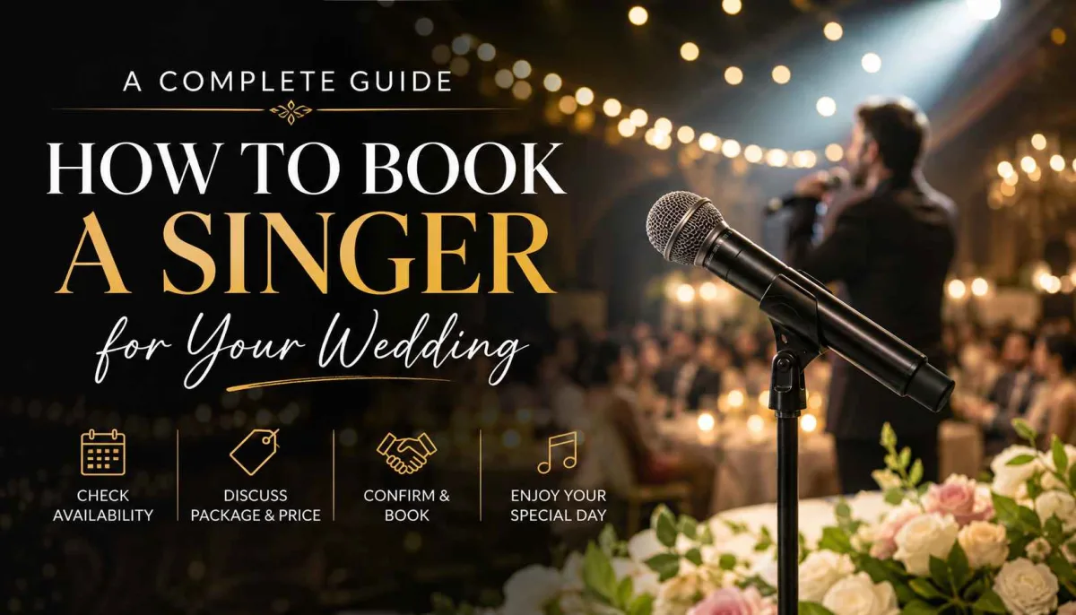 How to Book a Singer for Wedding